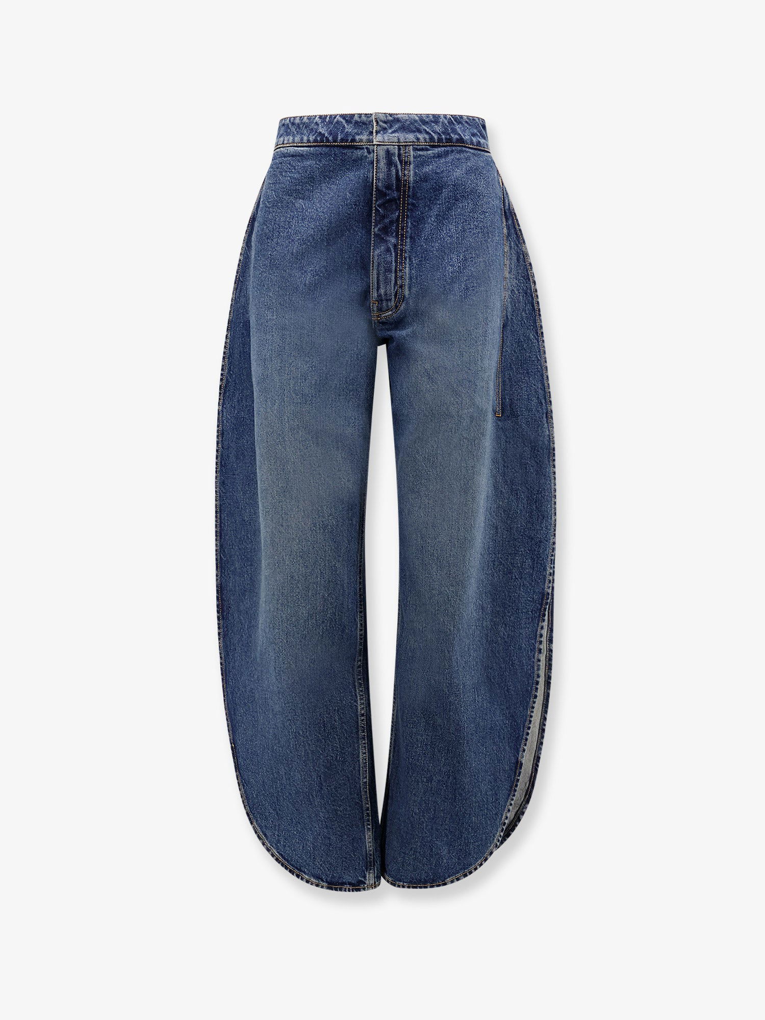 Дънки Alaïa Wide Leg Jeans Синьо | AA9P02536T536525, 0