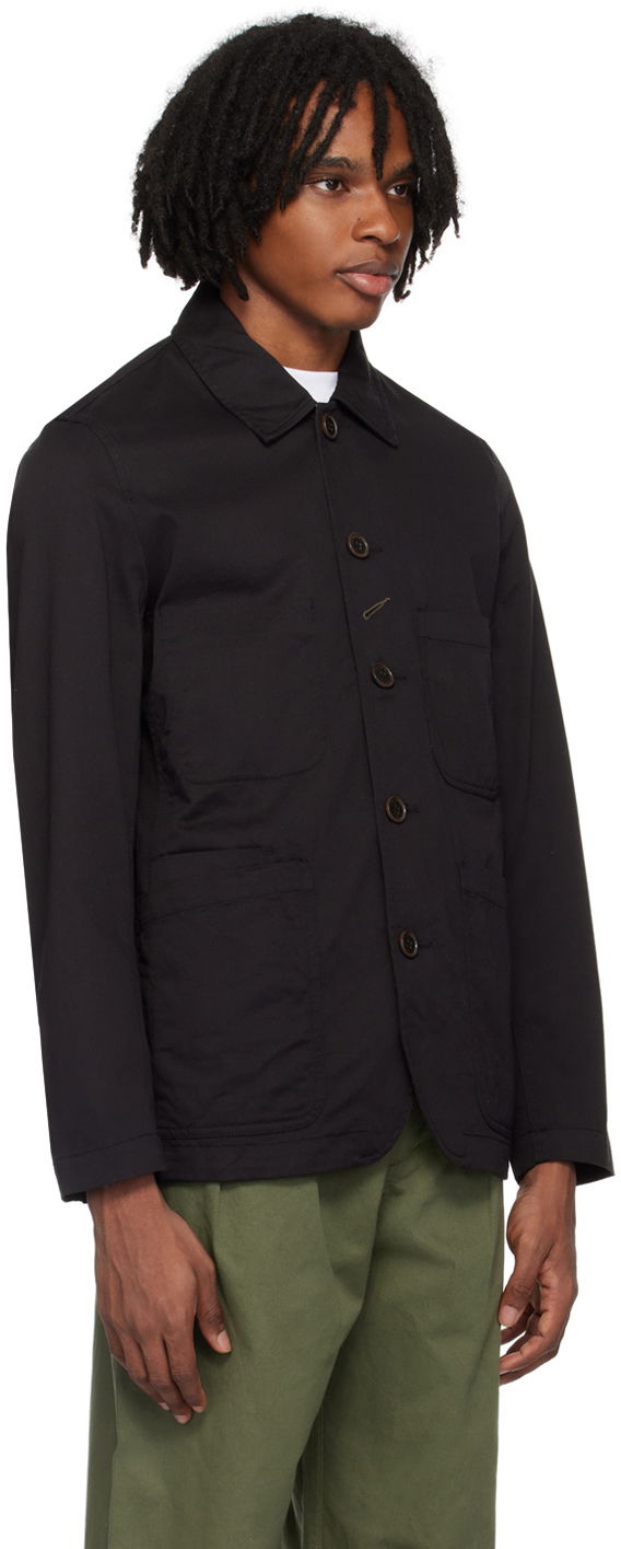 Яке Universal Works Universal Works Patch Pocket Jacket Черно | 00102, 1