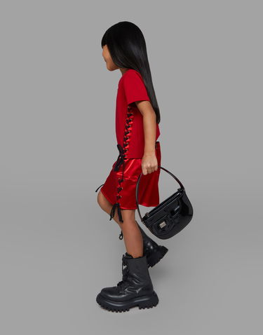 Дамска чанта Dolce & Gabbana Dolce & Gabbana Patent Leather Shoulder Bag Черно | EB0242A147180999, 1