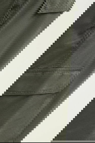 Карго панталони Carhartt WIP Kade Loose Fit Cotton Cargo Pants Зелено | I035585.2ZX06, 4