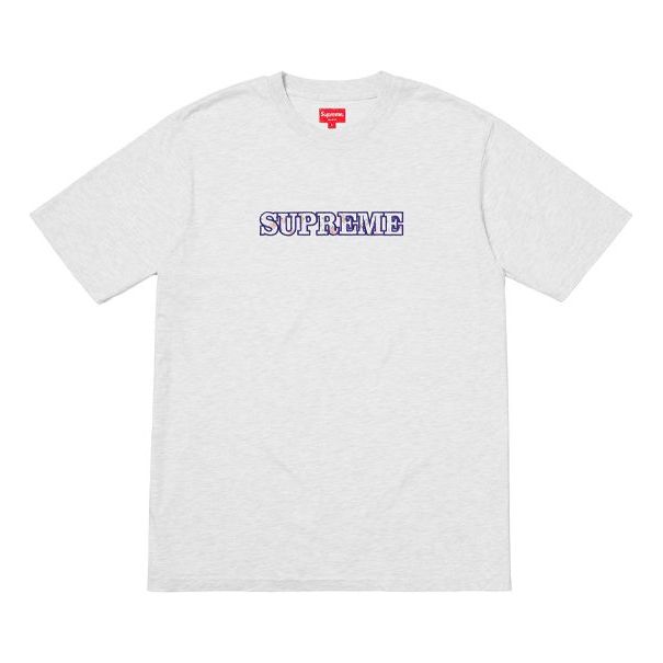 Тениска Supreme Floral Logo T-Shirt Сиво | SUP-FW18-316, 0