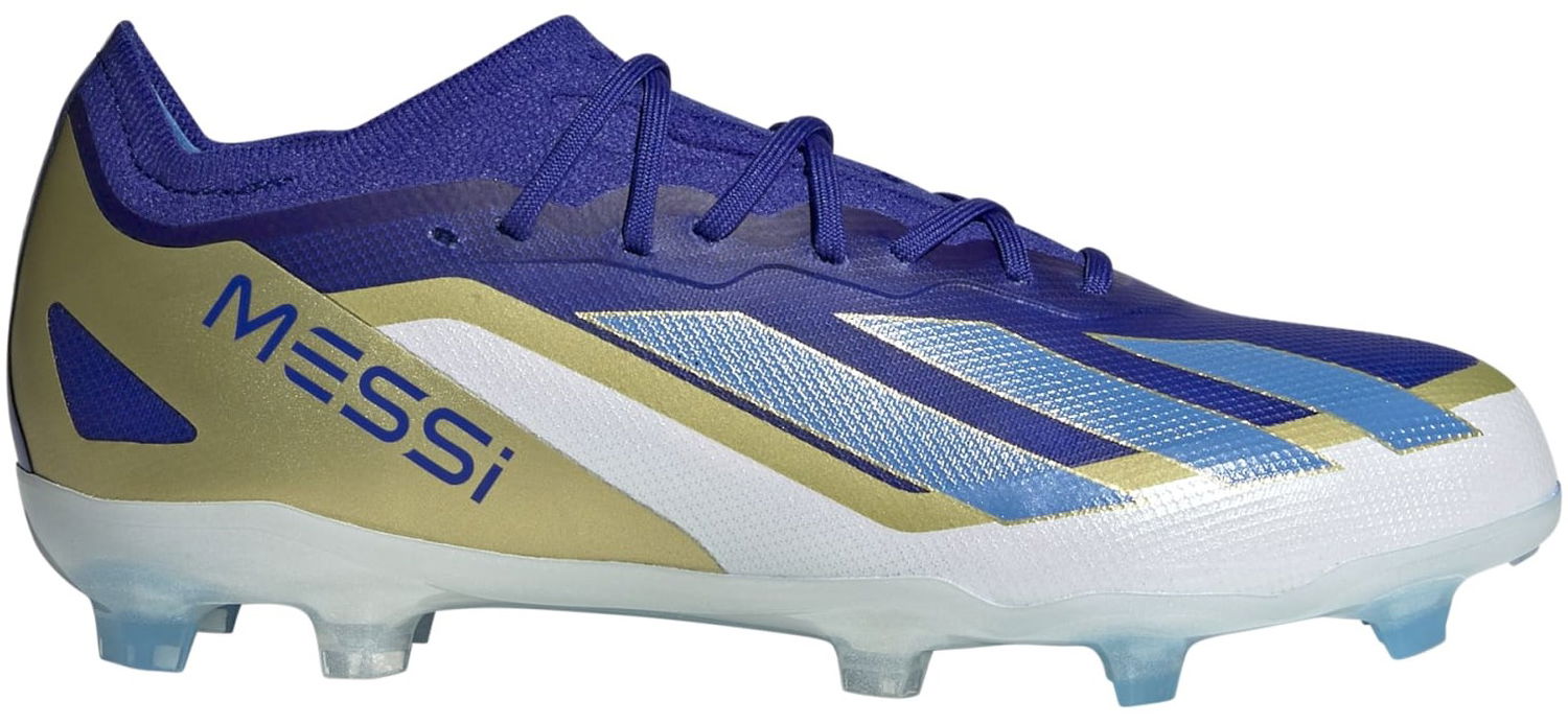Кецове и обувки adidas Performance X CRAZYFAST ELITE FG J MESSI Синьо | ie8676, 0