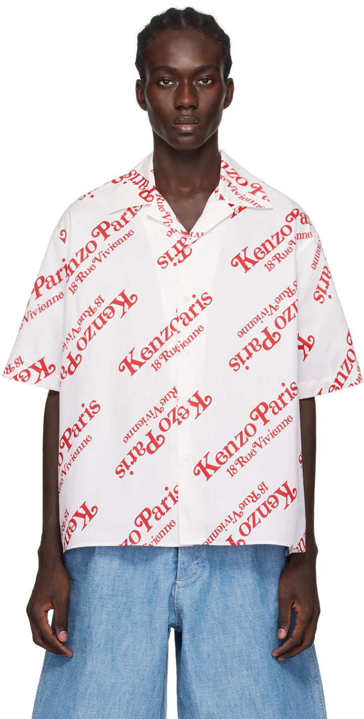 Риза KENZO Paris VERDY Edition Shirt "Off-White" Бяло | FE55CH1119P4, 0