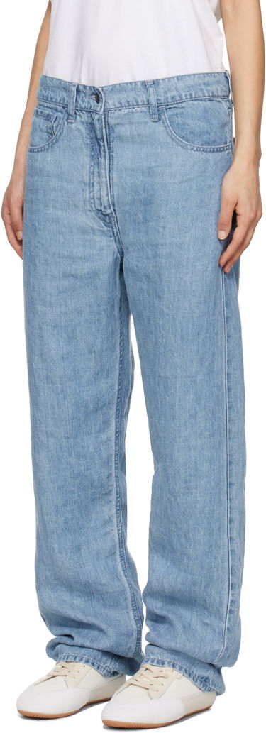 Дънки The Row The Row Tarley Wide Leg Jeans Синьо | 8766-W3654, 3