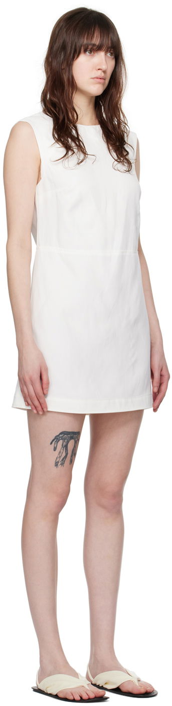 Pокля Loulou de Saison Loulou de Saison Hoya Minidress Бяло | HOYA, 1