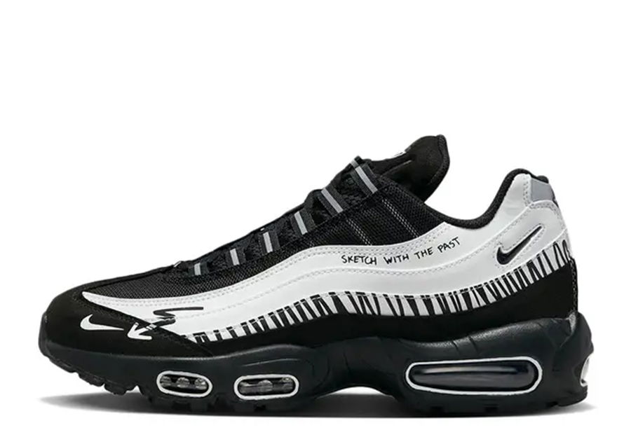 Кецове и обувки Nike Air Max 95 Sketch With The Past Черно | DX4615-100, 0