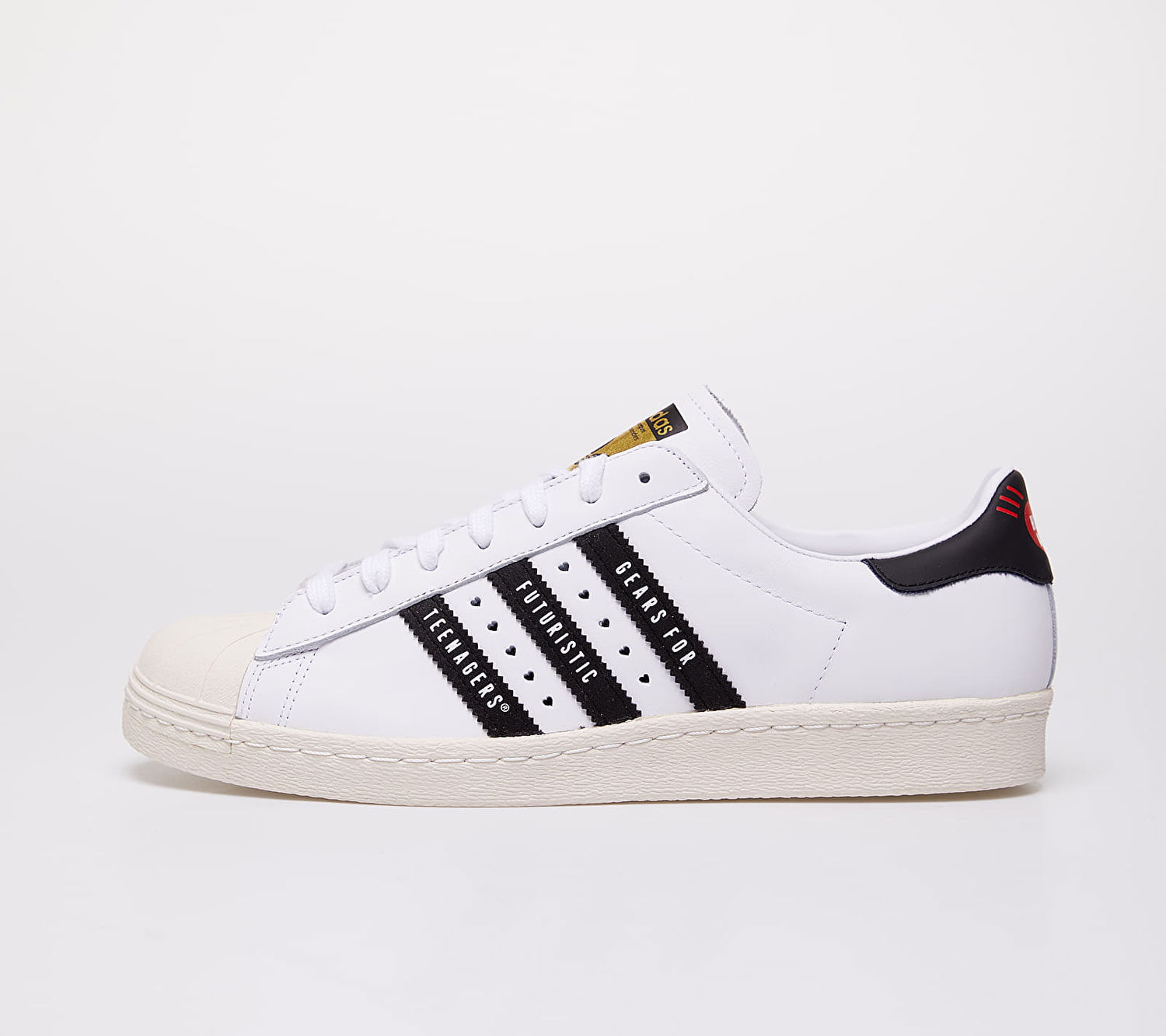 Кецове и обувки adidas Originals Pharrell Williams Superstar 80s Human Made Бяло | FY0728, 0