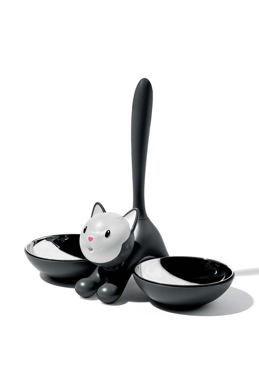 Домашен декор Alessi Tigrito Pet Bowl Черно | AMMI09.B, 0