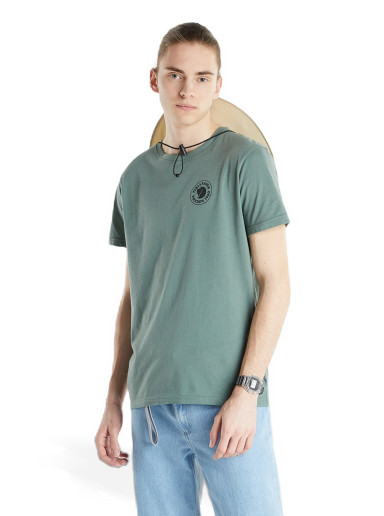 Тениска FJÄLLRÄVEN 1960 Logo T-shirt Зелено | F87313-614