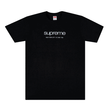 Тениска Supreme Shop Tee Черно | SS20T19 BLACK, 0