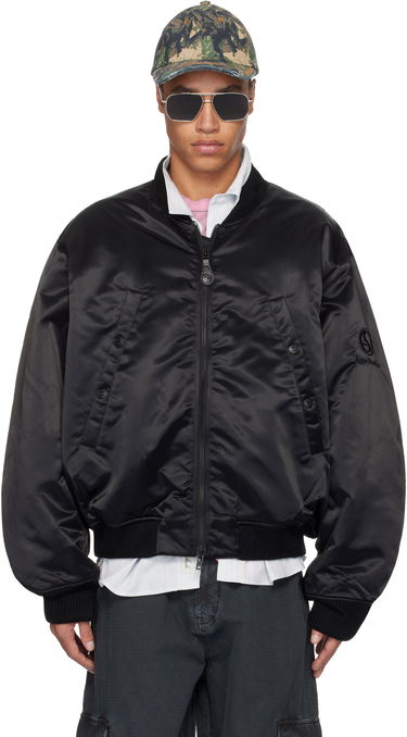 Яке бомбър Acne Studios Acne Studios Logogram Bomber Jacket Черно | B90819-, 0