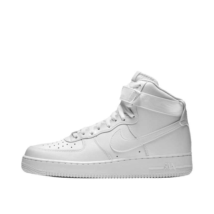 Кецове и обувки Nike Air Force 1 High 07 Triple White Бяло | CW2290-111