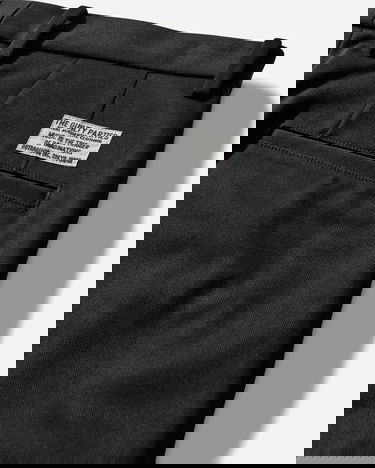 Панталони WACKO MARIA Double Pleated Chino Trousers (Type-1) Черно | 25FW-WMP-PT01 BLACK, 3
