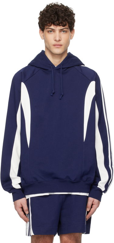 Суитчър Y-3 Y-3 Cut Line Hoodie Тъмно синьо | JM3231, 0