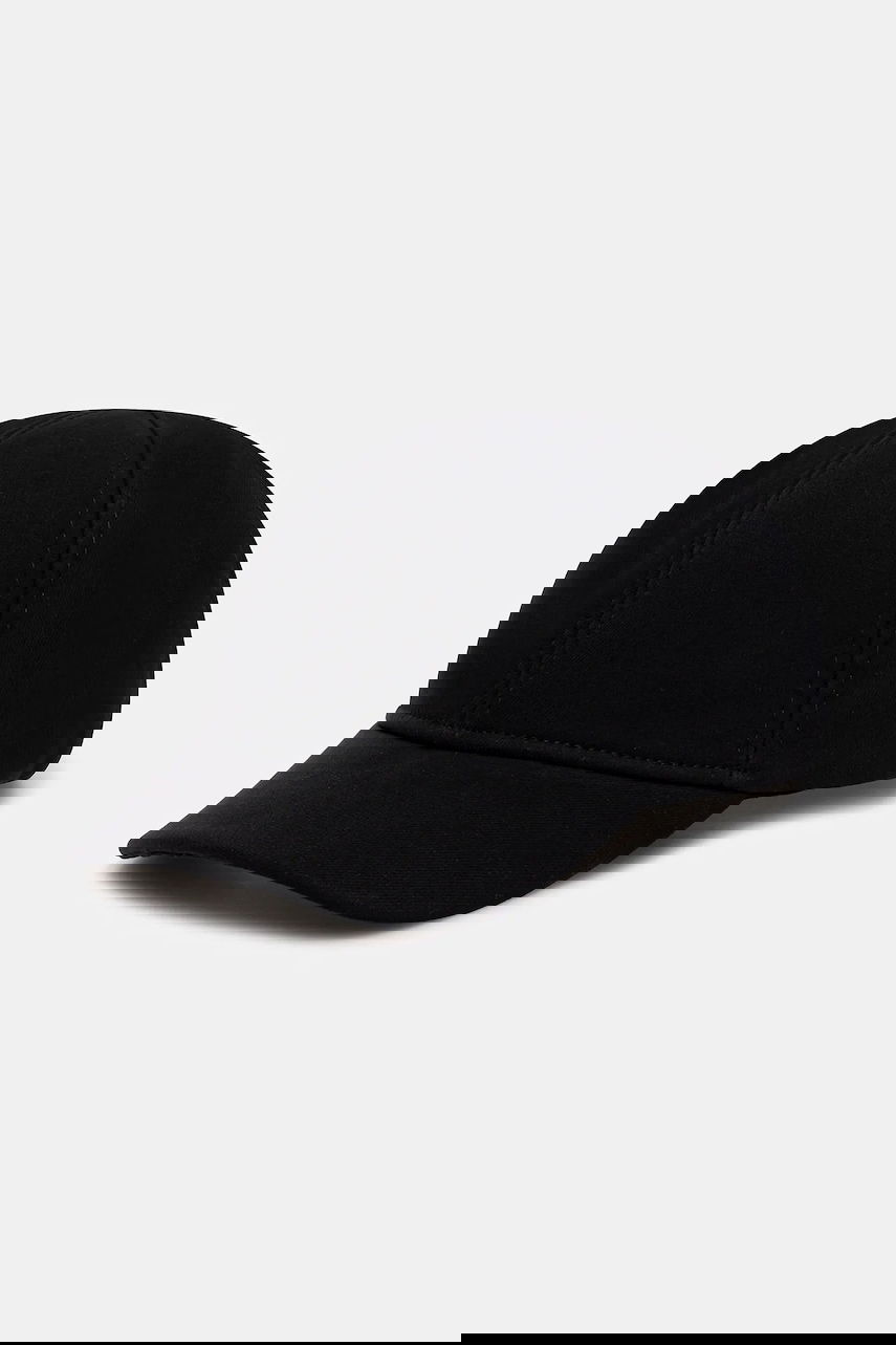 Шапка с козирка HELIOT EMIL Wool Blend Baseball Cap Heliot Emil Черно | AW25.16.139.BLK01, 0