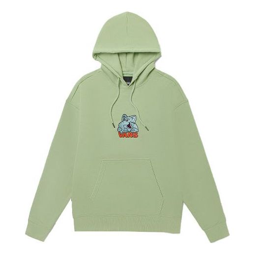 Суитчър Vans Vans Cartoon Pattern Loose Fit Hoodie Зелено | VN0A5H9CYSJ
