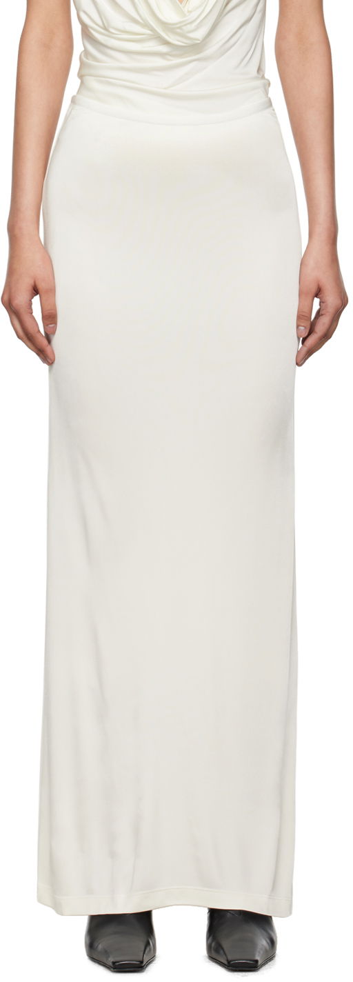 Helmut Lang Slit Maxi Skirt