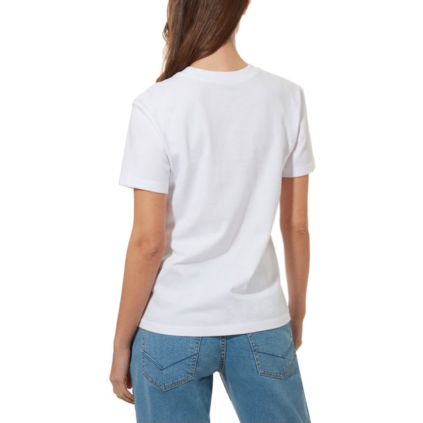 Тениска Vans T-Shirt With Print Бяло | vn0a47whwht1, 1