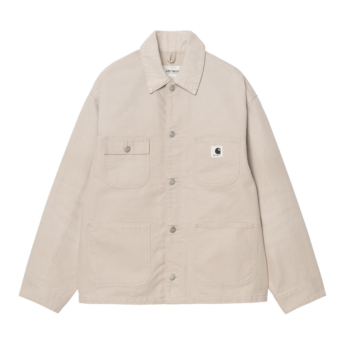 Яке Carhartt WIP Women's OG Michigan Chore Coat Бежово | I034843_8, 0