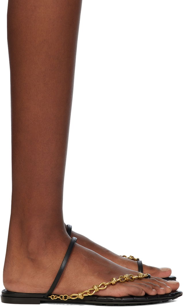 Leaf Flat Sandals