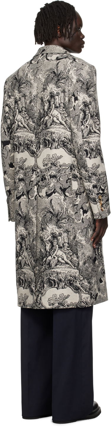 Палта Vivienne Westwood Vivienne Westwood Classic Double-Breasted Toile Print Coat Бежово | 2201000H-W017B-, 2