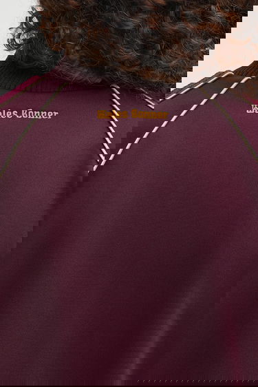 Суитчър Wales Bonner Wales Bonner Mantra Track Top Бургунди | WA25JE01.JE10.350, 4