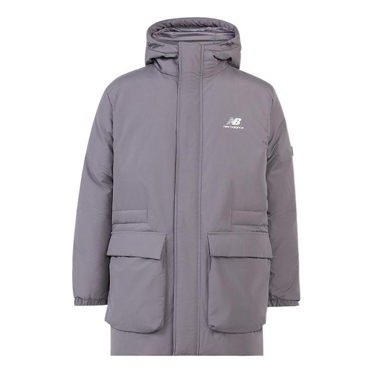 Парка New Balance Windproof Long Down Jacket Сиво | AMJ23341-ZNC