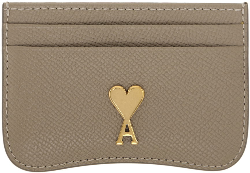 Портфейл AMI Card Holder Кафяво | USL104.AL0036, 0