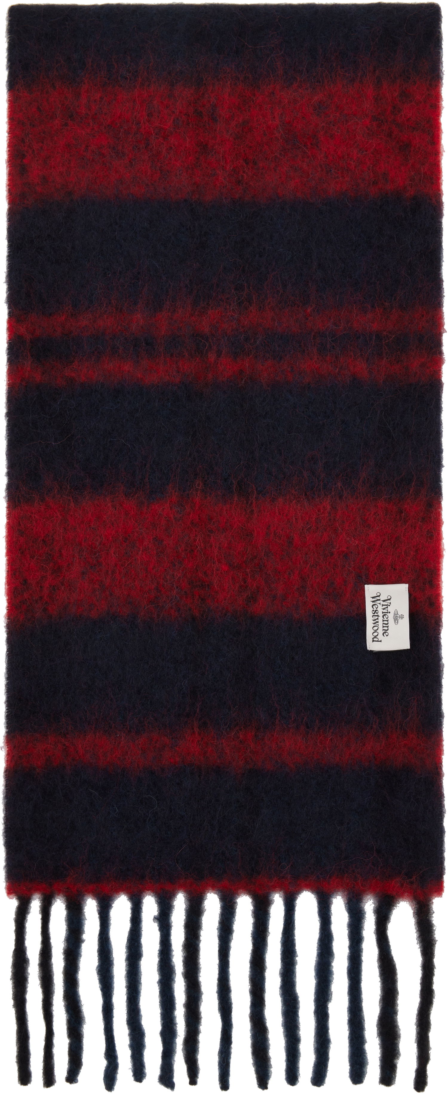 Шал Vivienne Westwood Vivienne Westwood Chunky Stripe Scarf Тъмно синьо | 8103014F-W01BN-, 1