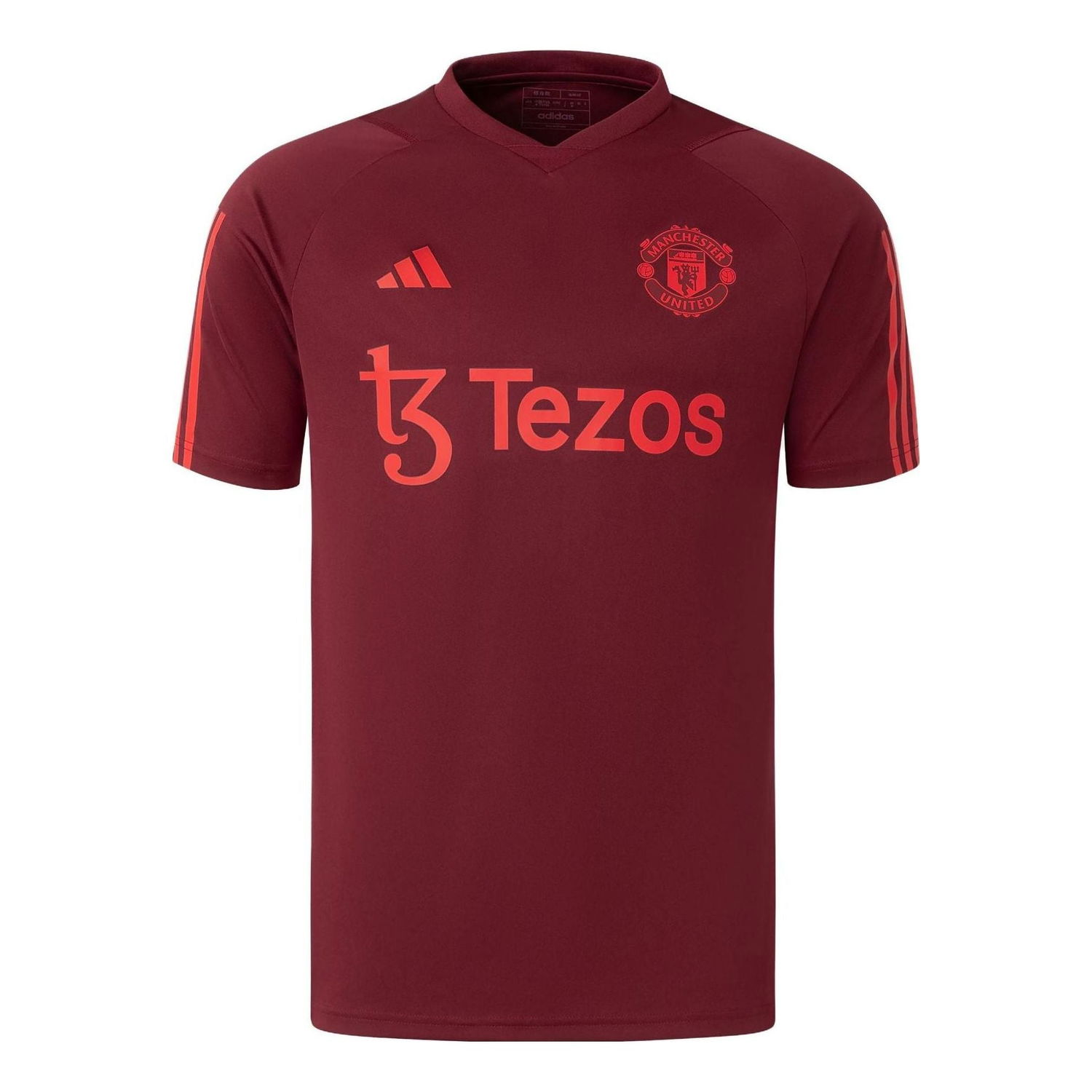 Тениска adidas Originals Manchester United Tiro 23 Training Jersey Червено | IA7245, 0