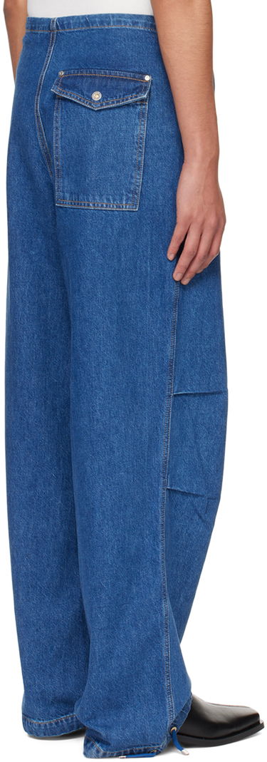 Дънки Dion Lee Relaxed Fit Drawstring Jeans Синьо | C2174PS24, 2