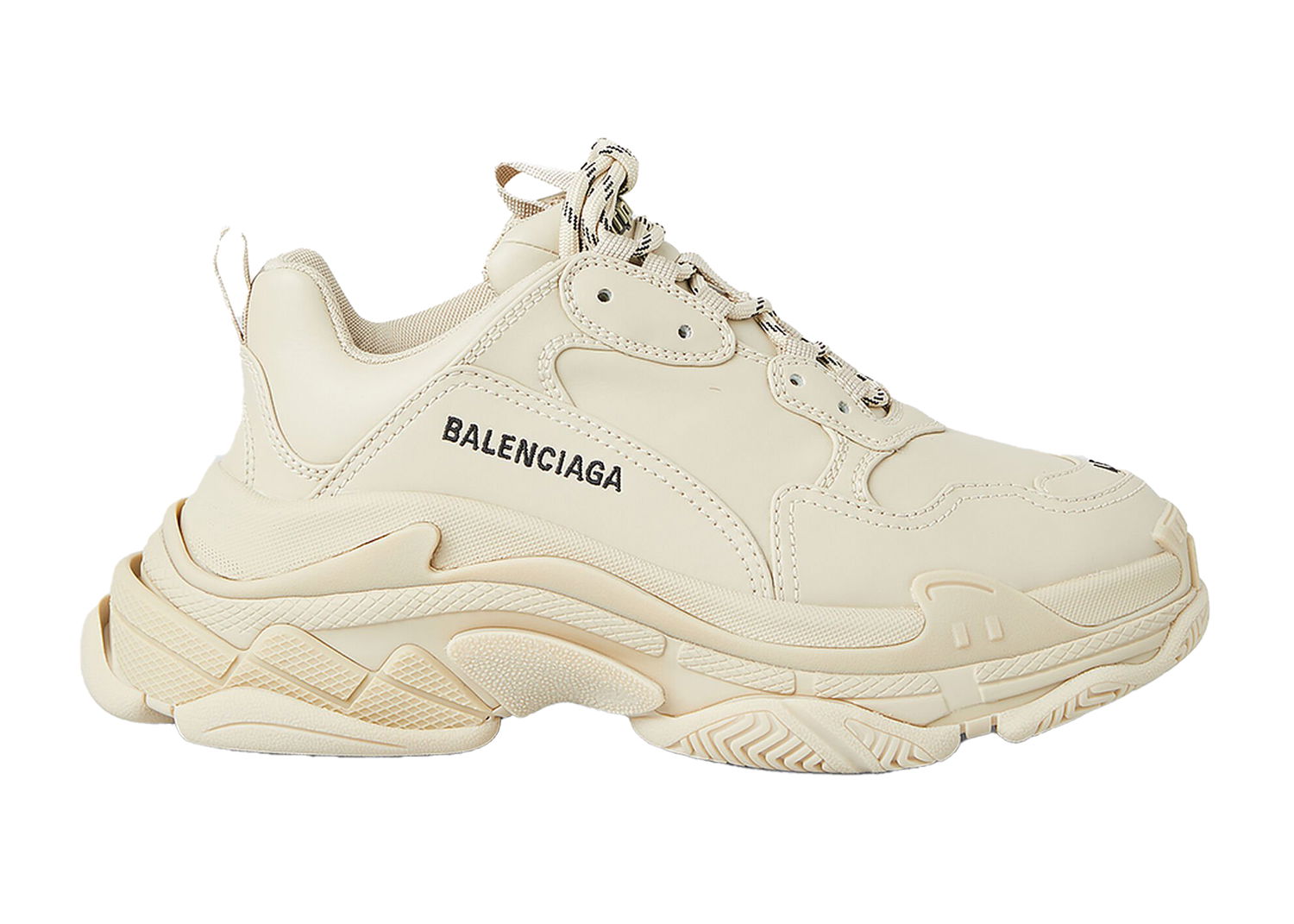 Кецове и обувки Balenciaga Triple S Beige W Бежово | 524039W2FA59700, 0