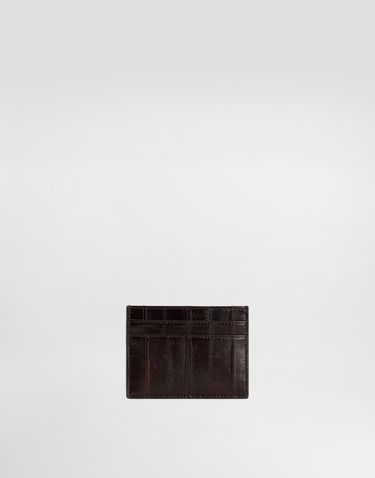 Портфейл Dolce & Gabbana Eel Leather Card Holder Onesize Кафяво | BP0330A8A5381300, 2