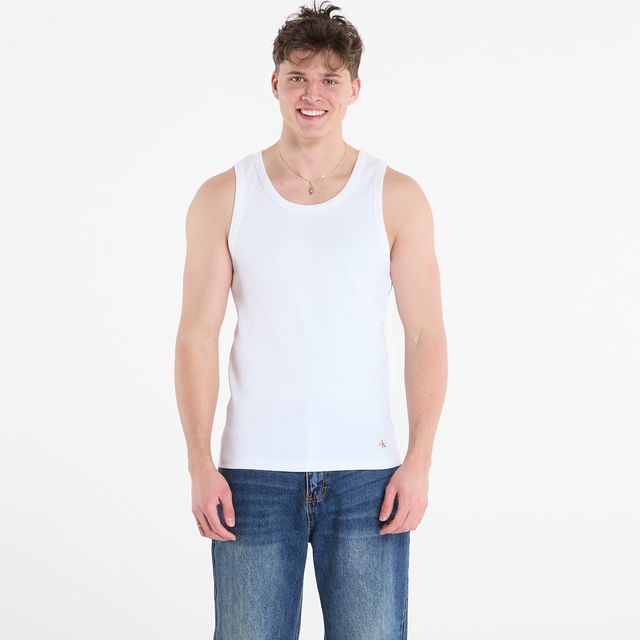 2X2 Rib Badge Tank Top