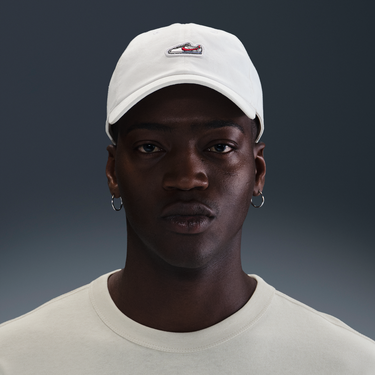 Шапка с козирка Nike Nike Club Cortez Patch Unstructured Cap Бяло | HJ7124-100, 4