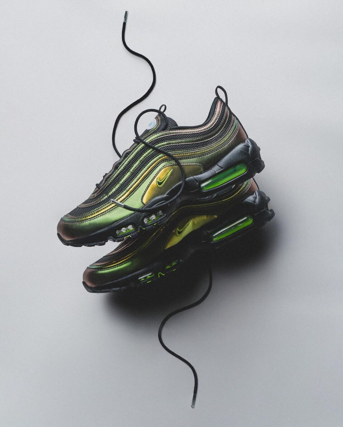 Кецове и обувки Nike Air Max 95/97 Ducks of a Feather Зелено | II1714-900, 0