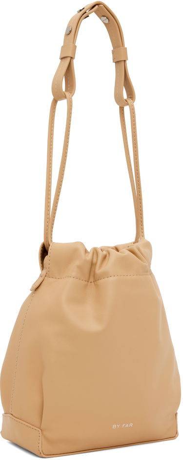 Дамска чанта BY FAR Exclusive Mons Shoulder Bag Бежово | 23SSMONSSKRFNAPMED, 1