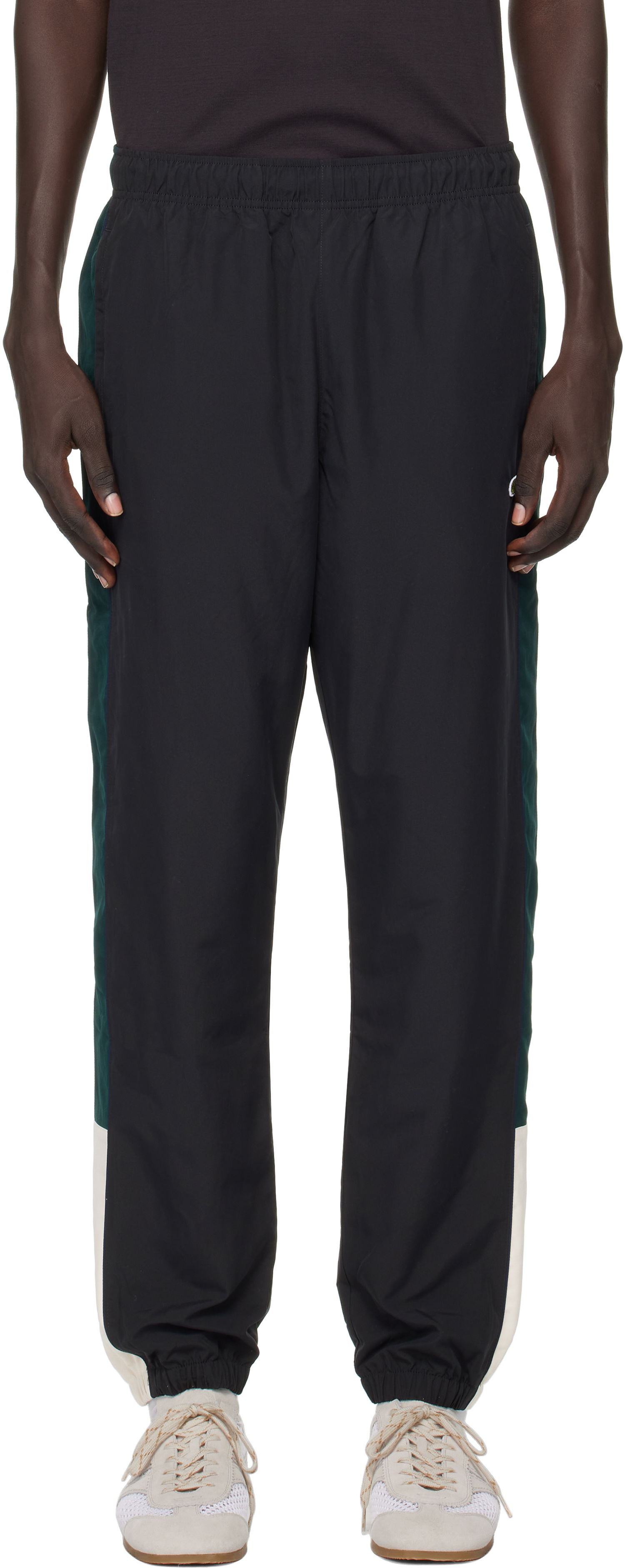 Спортни панталони Lacoste Lacoste Color Block Track Pants Черно | XH5140_6XH, 0