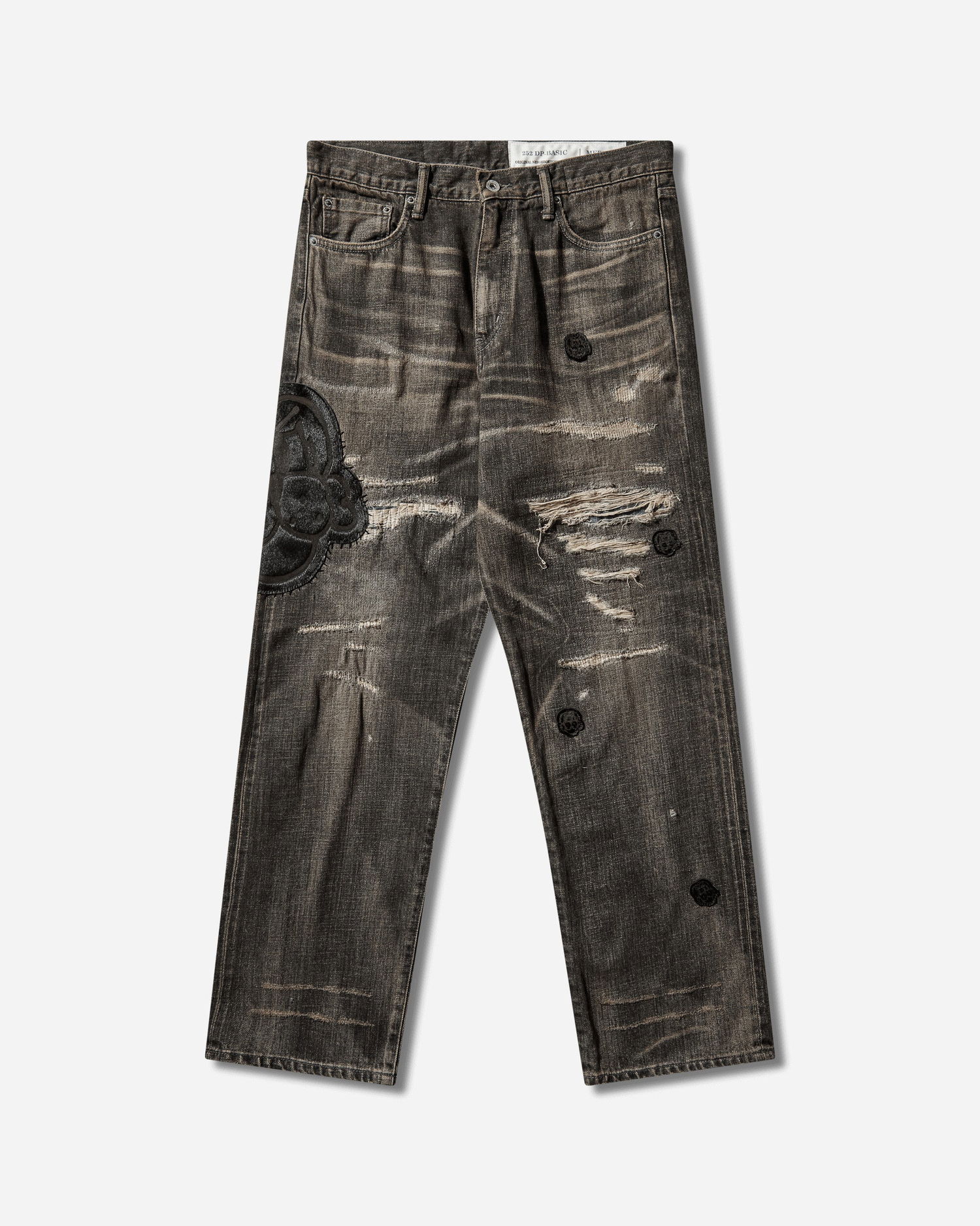Дънки Neighborhood CHITO Savage Denim DP Basic Pants Черно | 252XBCIN-PTM01S BLACK, 0