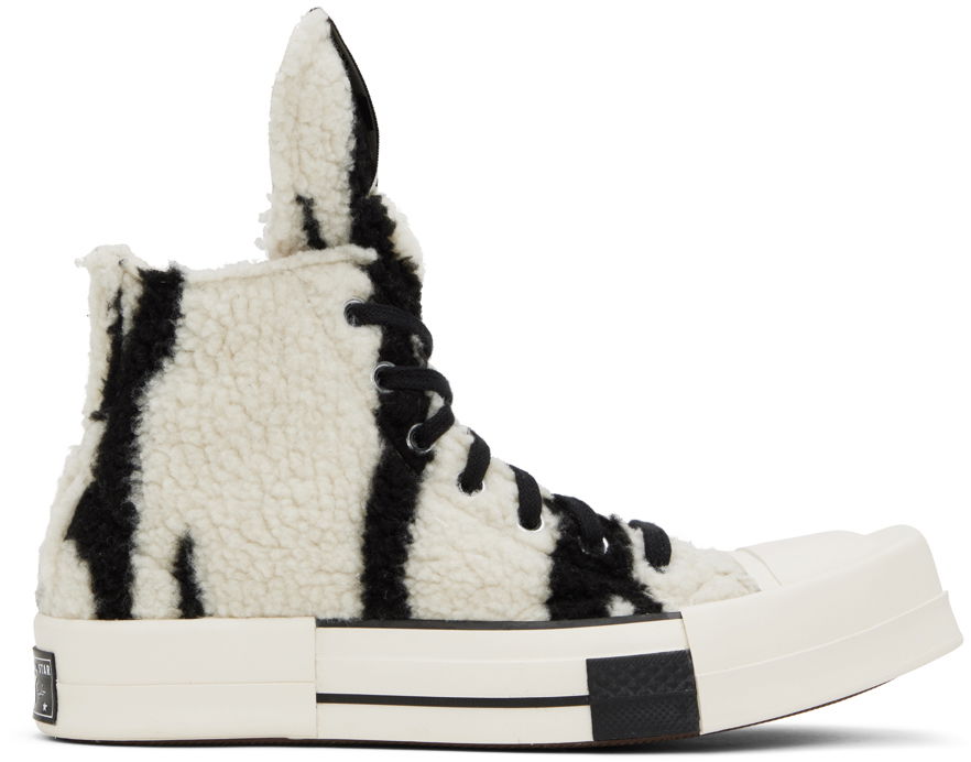 Кецове и обувки Rick Owens Rick Owens Turbodrk Бяло | DC02BX943 A03R0, 0