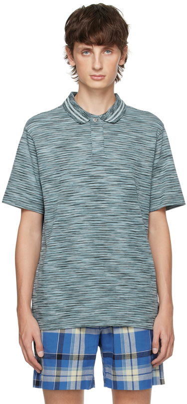 Поло тениска Paul Smith PS Paul Smith Striped Polo Зелено | M2R-348Y-L21843-77, 0