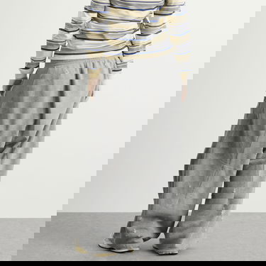 Спортни панталони Needles Deconstructed H.D. Sweat Pants with Butterfly Graphic Сиво | RW337-A, 3