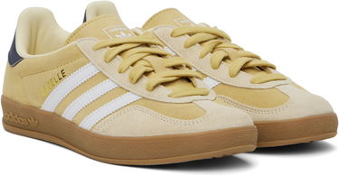 Кецове и обувки adidas Originals Gazelle Indoor Жълто | JI3523, 3