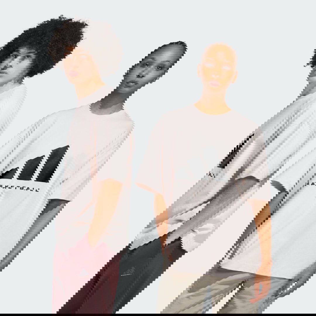 Тениска adidas Performance Basketball T-Shirt Розово | JD6129, 0
