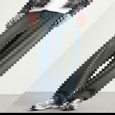 Дънки Polar Skate Co. Big Boy Wide Leg Distressed Denim Jeans Синьо | PSC-CO-36-BLU, 2