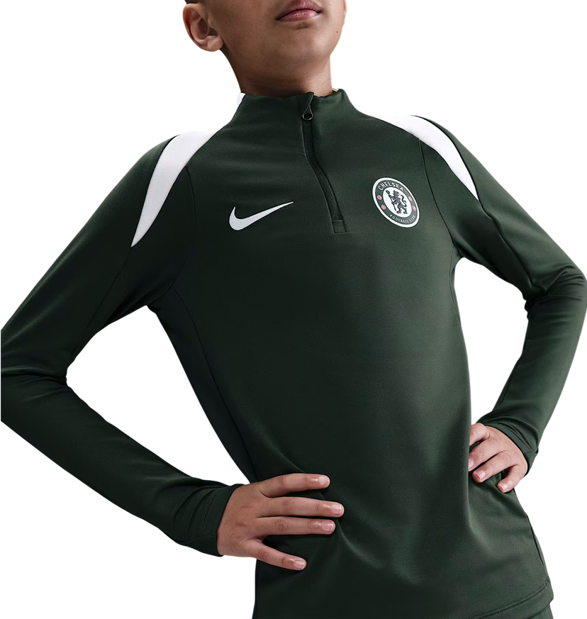 Суитчър Nike Chelsea FC Strike Drill Top Зелено | hj7842-347