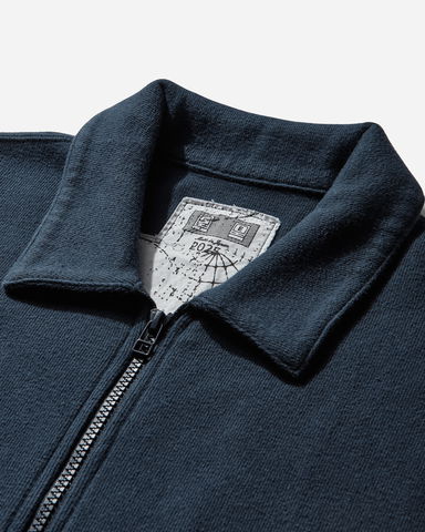 DBL Knit Collared Zip Up Sweatshirt, 3