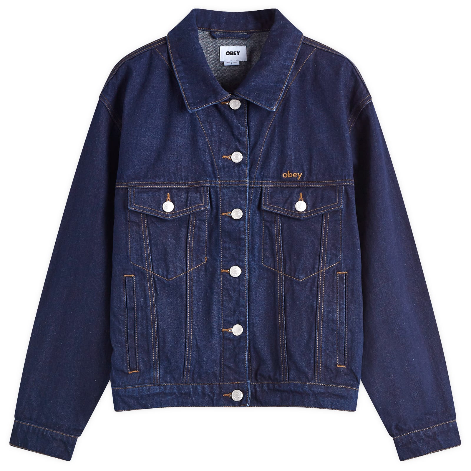 Oversized Trucker Denim, 0