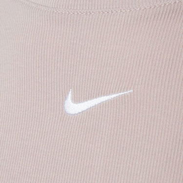 Тениска Nike W Nsw Essntl Rib Mock Ss Top Бежово | DV7958-272, 1