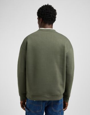 Суитчър Lee Workwear Relaxed Sweatshirt Size XXL Зелено | 112372311, 0